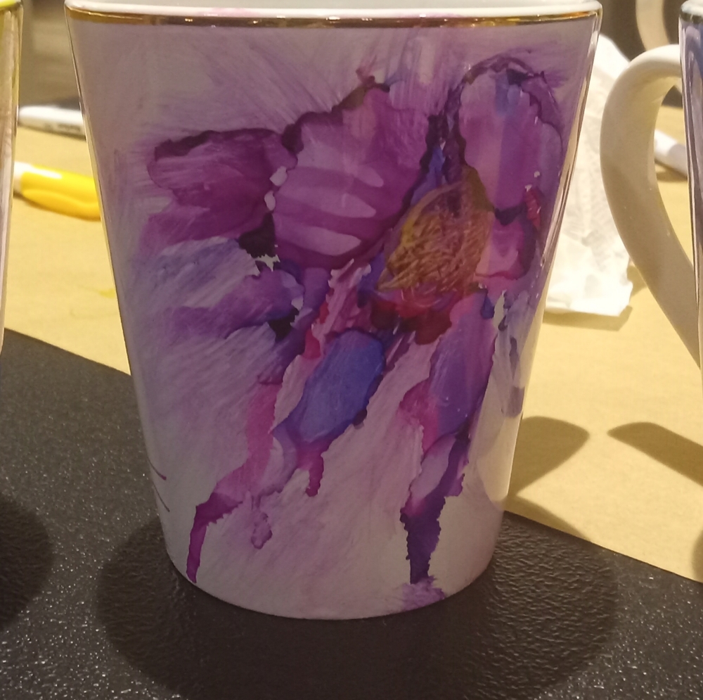 Hand painted mug